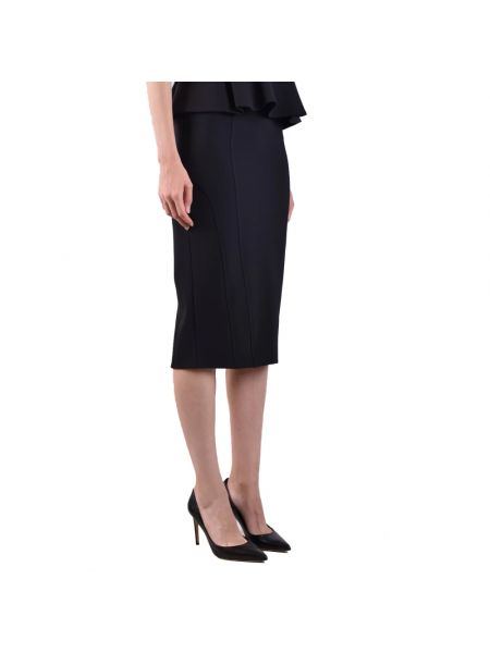 Falda midi elegante Pinko negro