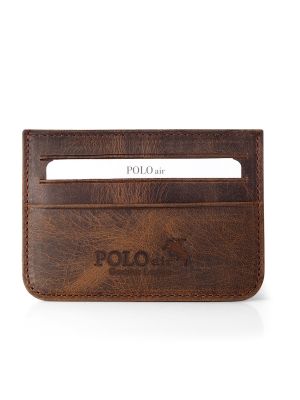 Kožená peněženka Polo Air hnědá