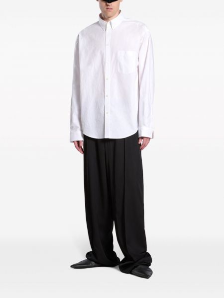 Kokvilnas krekls Balenciaga balts