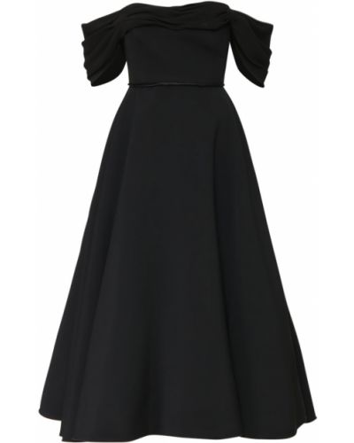 Midi šaty Giambattista Valli čierna