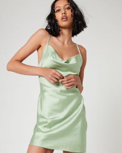 Κοκτέιλ φόρεμα Shyx πράσινο
