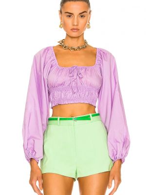 Блузка Matteau фиолетовая