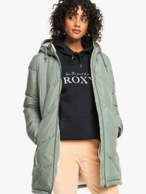 Зимнее пальто Roxy зеленое