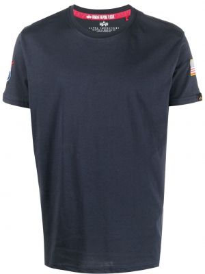 T-shirt Alpha Industries blå