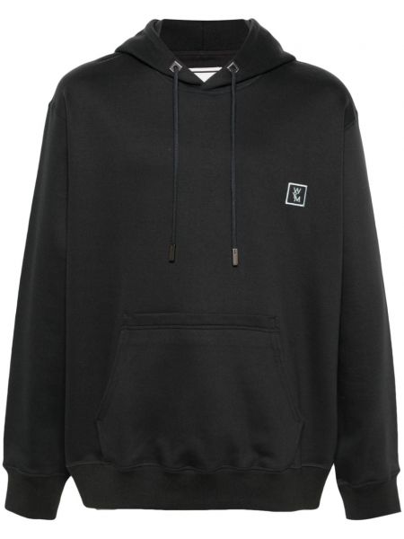 Pamučna dugi sweatshirt Wooyoungmi siva