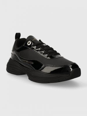 Sneakersy chunky Tommy Hilfiger czarne