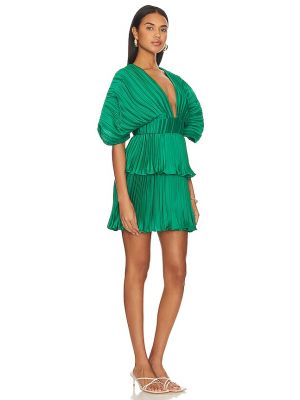 Mini vestido Aiifos verde