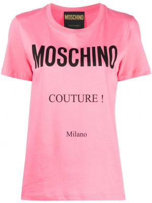 T-shirt Moschino rosa