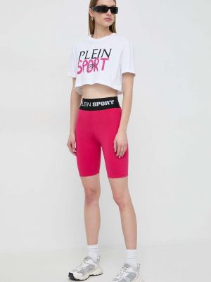 Sportske kratke hlače Plein Sport ružičasta