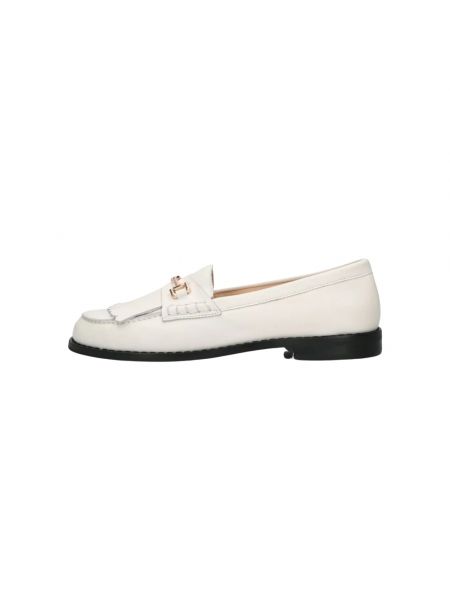 Leder loafers Inuovo weiß