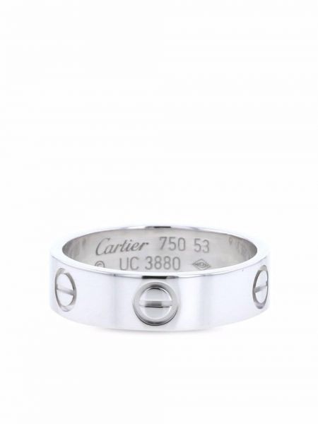 Złoty pierścionek Cartier