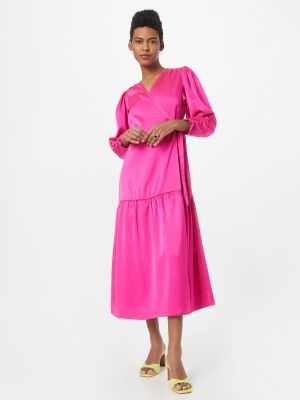 Миди рокля Co'couture розово