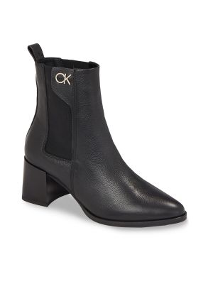 Черные ботинки челси Calvin Klein