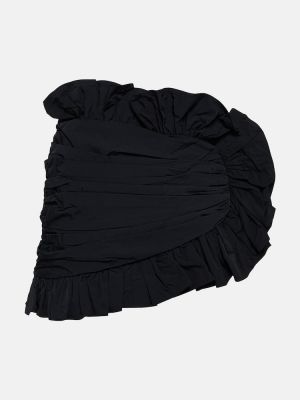 Ασύμμετρη φούστα mini Area μαύρο