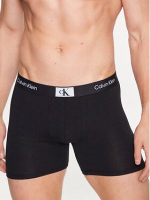 Bavlnené boxerky Calvin Klein Underwear - čierna