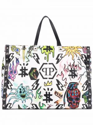 Shoppingbag Philipp Plein hvit