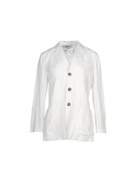 Bluzka bawełniana retro Hermès Vintage biała