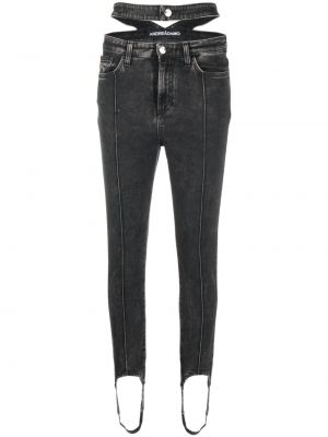 Skinny jeans Andreadamo schwarz