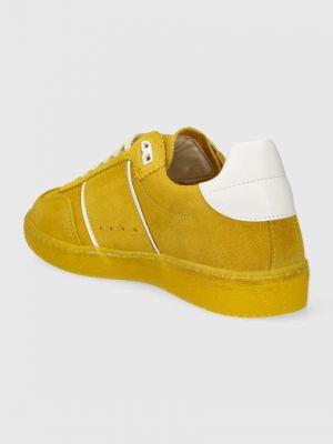 Sneakerși din piele Weekend Max Mara galben