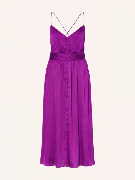 Атласное платье crest Suncoo фиолетовый
