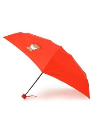 Červený deštník Moschino