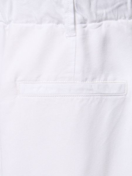 Pantalones lyocell Giorgio Armani blanco