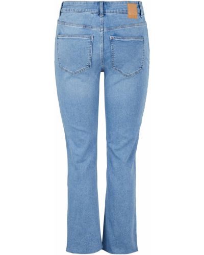 Straight leg jeans Pieces blu