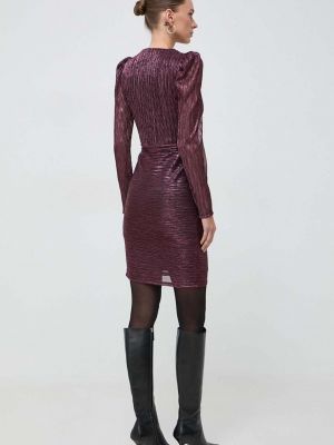 Mini šaty Morgan fialové