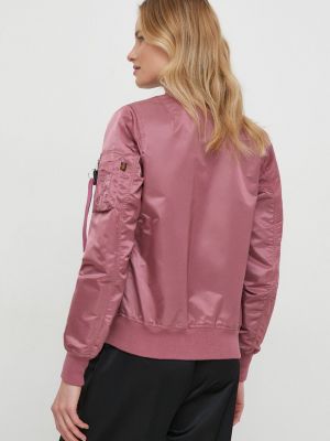 Bomber jakna Alpha Industries roza
