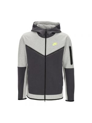Fleece jacke mit reißverschluss Nike grau