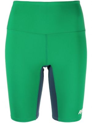 Shorts de sport à imprimé Ayda vert