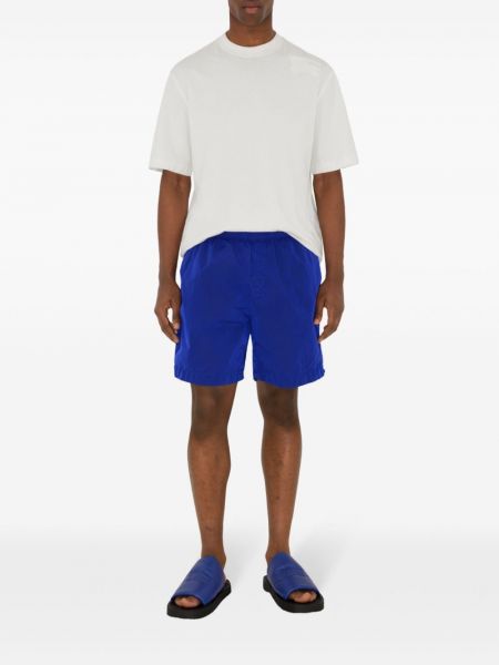 Shorts mit stickerei Burberry blau