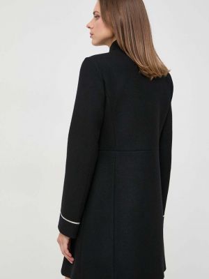 Palton de lână Morgan negru