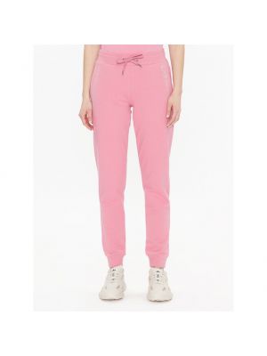 Pantaloni sport Ea7 Emporio Armani roz
