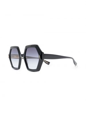 Слънчеви очила с градиентным принтом Gigi Studios черно