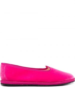 Slip-on loafer-kingad Scarosso roosa