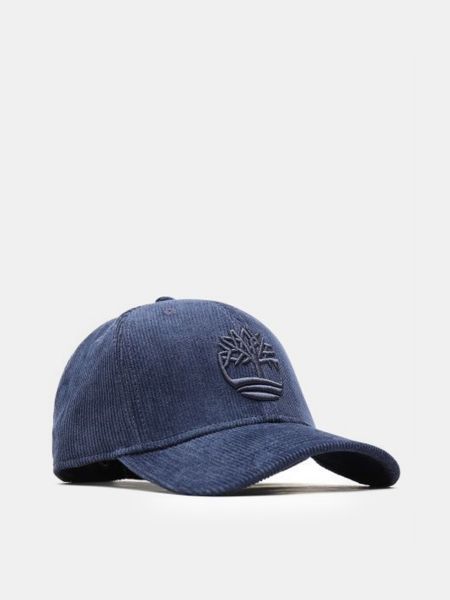 Вельветовая кепка Timberland синяя