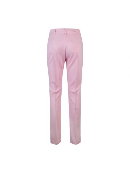 Pantalones slim fit Sportmax rosa