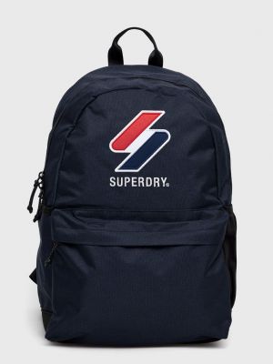 Рюкзак з принтом Superdry синій