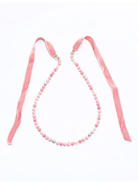 Perlen brosche Chanel Pre-owned pink