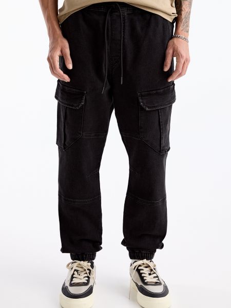 Jeans skinny Pull&bear noir