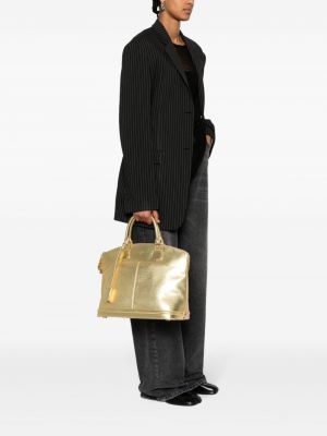 Shopper rankinė Louis Vuitton auksinė