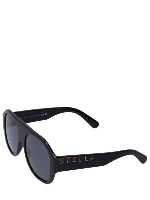 Okulary przeciwsłoneczne chunky Stella Mccartney czarne