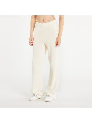 Kalhoty relaxed fit Adidas Originals bílé
