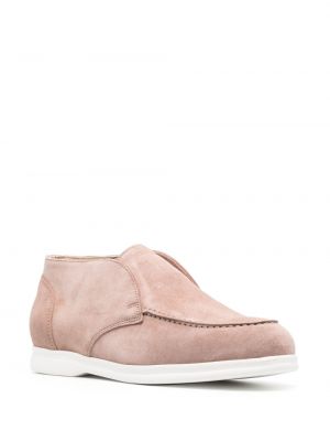Semišové loafers Doucal's růžové