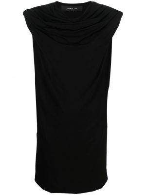 Μini φόρεμα Federica Tosi μαύρο