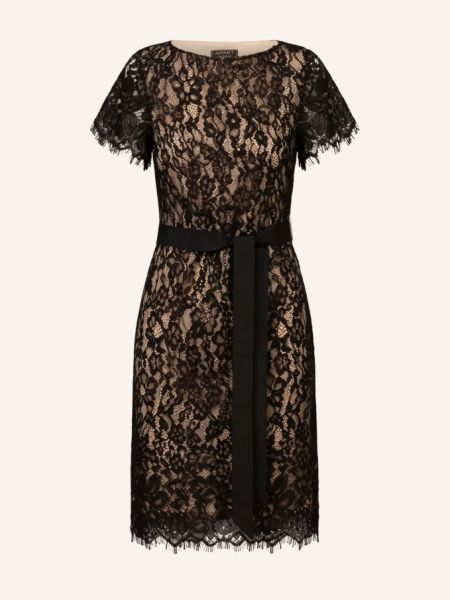 Кружевное платье мини Apart черное