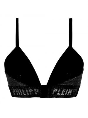 Soutien-gorge à imprimé Philipp Plein noir