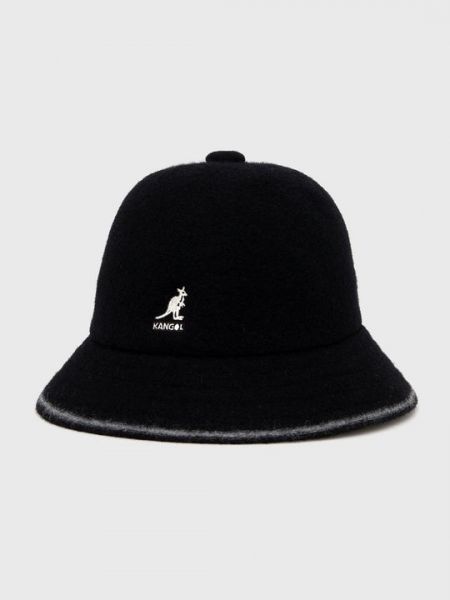 Шерстяная шапка Kangol черная