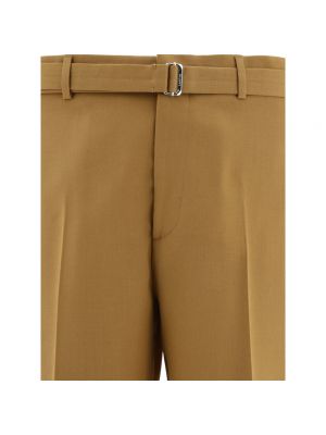 Pantalones cortos de lana Lanvin beige